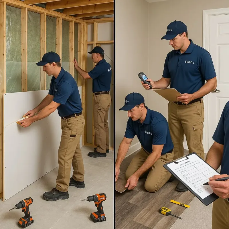 Repairs and Reconstruction process in Worcester, MA